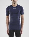 Craft Kompressions-Tshirt (enganliegend) Pro Control Unterwäsche navyblau Herren